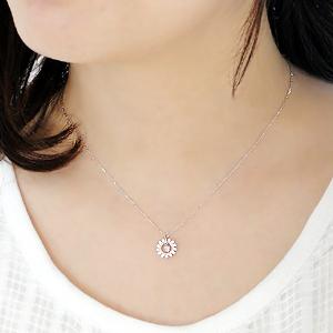 pt900 天然ピンクダイヤモンド 0.05ct Pink Dia ネックレス ペンダント プラチナ ダイヤモンド total0.20ct ダイヤ サークル プレゼント 誕生日 クリスマスの画像