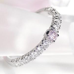 Jeweluce（ジュエルーチェ） ピンクダイヤモンド 0.07ct Pink Dia