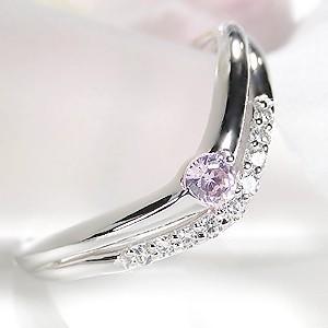 Jeweluce ピンクダイヤモンド 0.07ct Pink Dia リング プラチナ Jeweluce ピンクダイヤモンド 0.07ct Pink Dia リング プラチナ