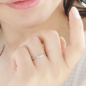 Jeweluce ピンクダイヤモンド 0.05ct Pink Dia リング プラチナ pt950 