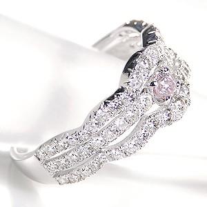 Jeweluce（ジュエルーチェ） ピンクダイヤモンド 0.07ct Pink Dia
