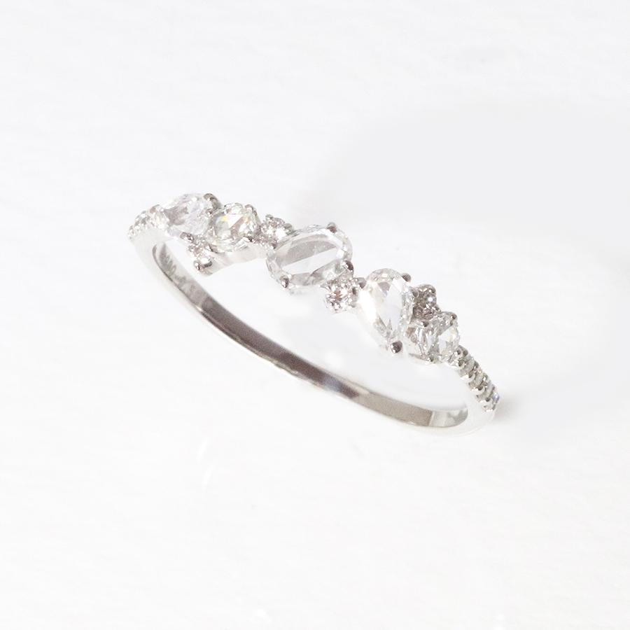k18 18金 ローズカット ファンシーカット ダイヤモンド 0.5ct k18 18金 ローズカット ファンシーカット ダイヤモンド 0.5ct