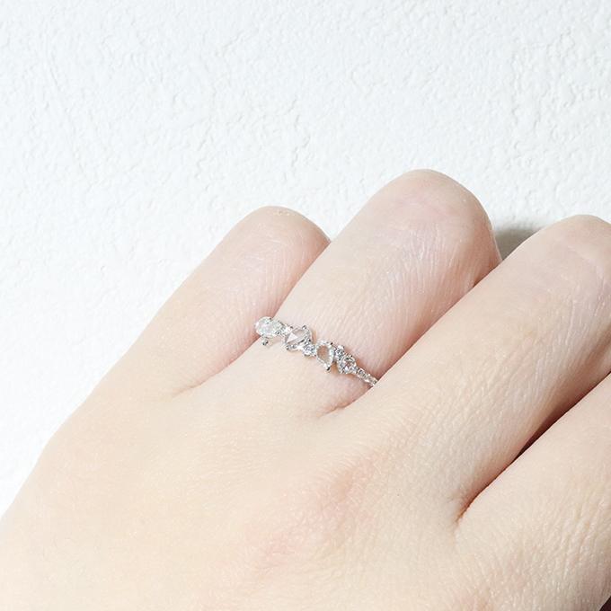 k18 18金 ローズカット ファンシーカット ダイヤモンド 0.5ct k18 18金 ローズカット ファンシーカット ダイヤモンド 0.5ct