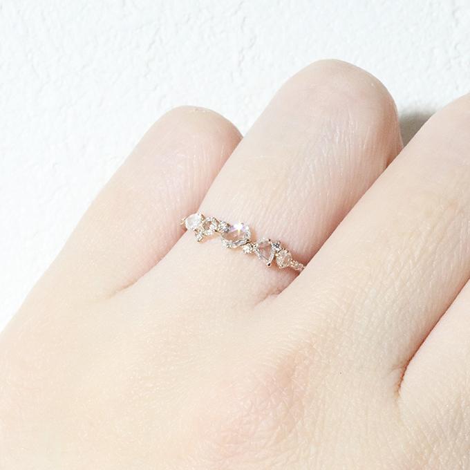 k18 18金 ローズカット ファンシーカット ダイヤモンド 0.5ct k18 18金 ローズカット ファンシーカット ダイヤモンド 0.5ct