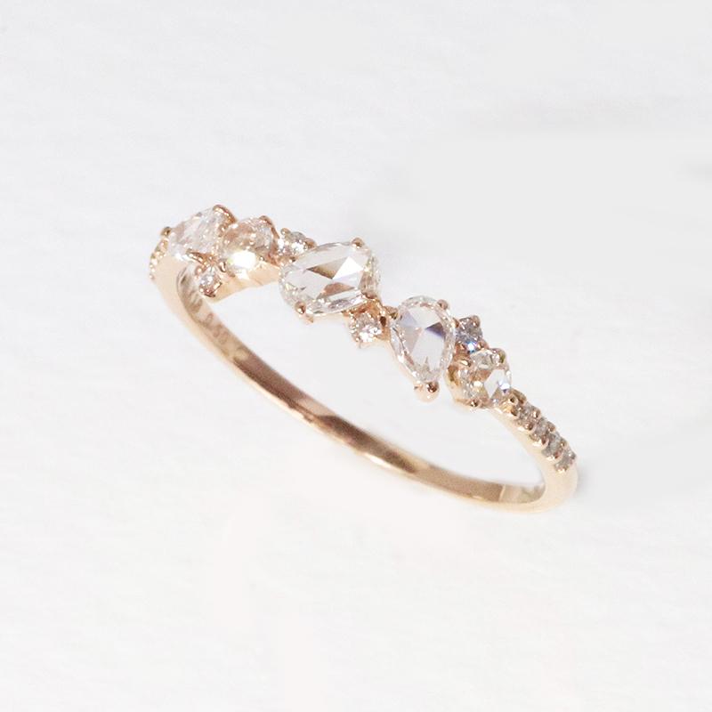 k18 18金 ローズカット ファンシーカット ダイヤモンド 0.5ct k18 18金 ローズカット ファンシーカット ダイヤモンド 0.5ct