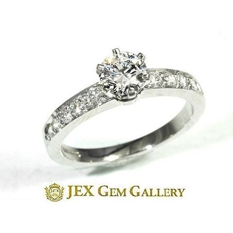 TIFFANY&Co.（ティファニー） Pt950 ダイヤモンド リング No.123248