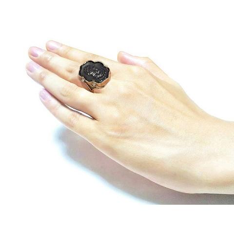 訳あり商品 K18 豪華 指輪 ストーンカメオ リング - ciat.or.th