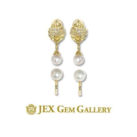 MIKIMOTO ミキモト K18 アコヤパール イヤリング No. 在庫残りわずか