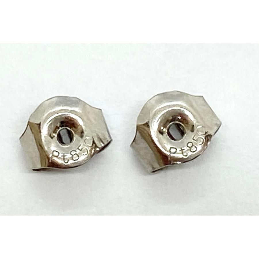 South Sea Pearl Pt900白蝶パール ダイヤモンドピアス No.128195 : JEX