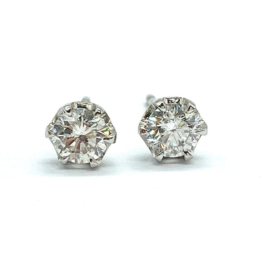 P t900ダイヤピアス Diamond Pt900ダイヤモンドピアス NO.128654 : JEX宝石ギャラリー