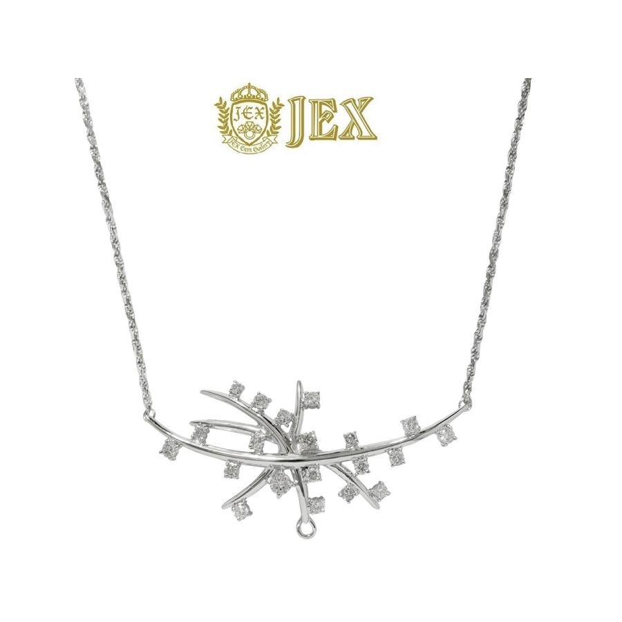 Diamond K18WGダイヤモンドネックレス NO.304824 : JEX宝石 Diamond K18WGダイヤモンドネックレス NO.304824 : JEX宝石