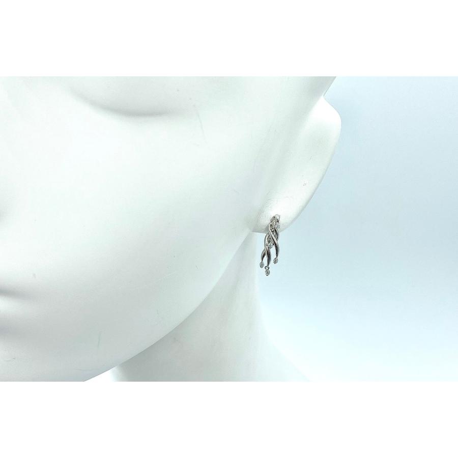 イヤリング Pt900K14WG/ダイヤD0,44 【JR1535】【税込価格】 イヤリング Pt900K14WG/ダイヤD0,44 【JR1535】【税込価格】