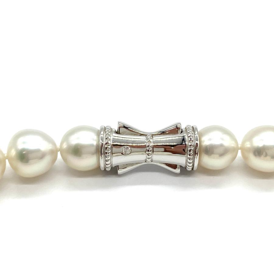 TASAKI（タサキ） K18WG白蝶パール ダイヤネックレス NO.305112 : JEX