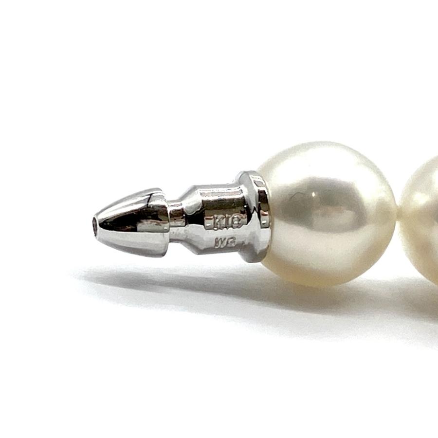 TASAKI（タサキ） K18WG白蝶パール ダイヤネックレス NO.305112 : JEX