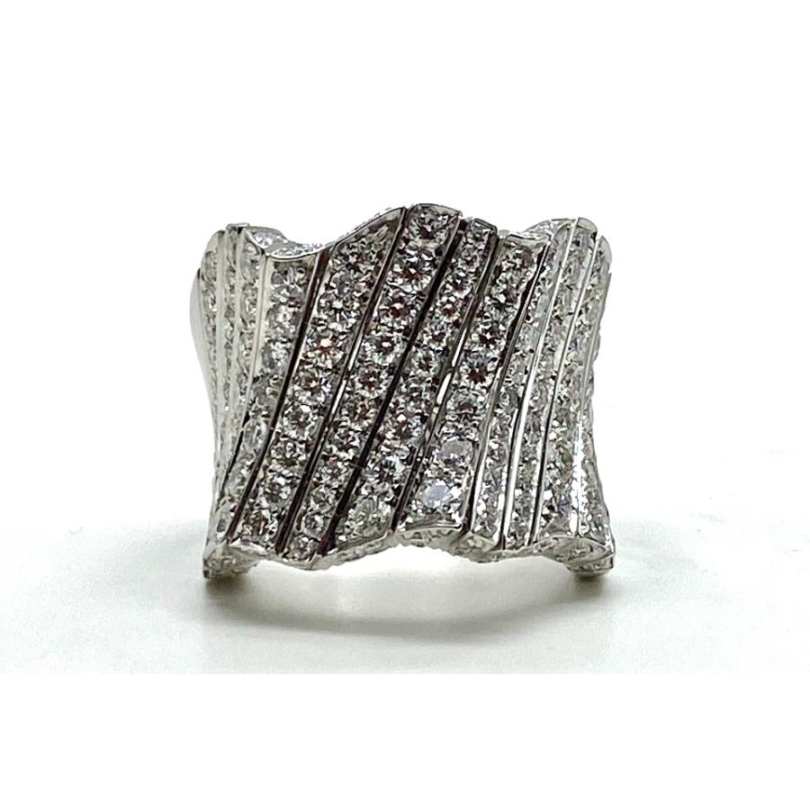 ダミアーニ DAMIANI K18WG PG ダイヤモンド 12号52 リング