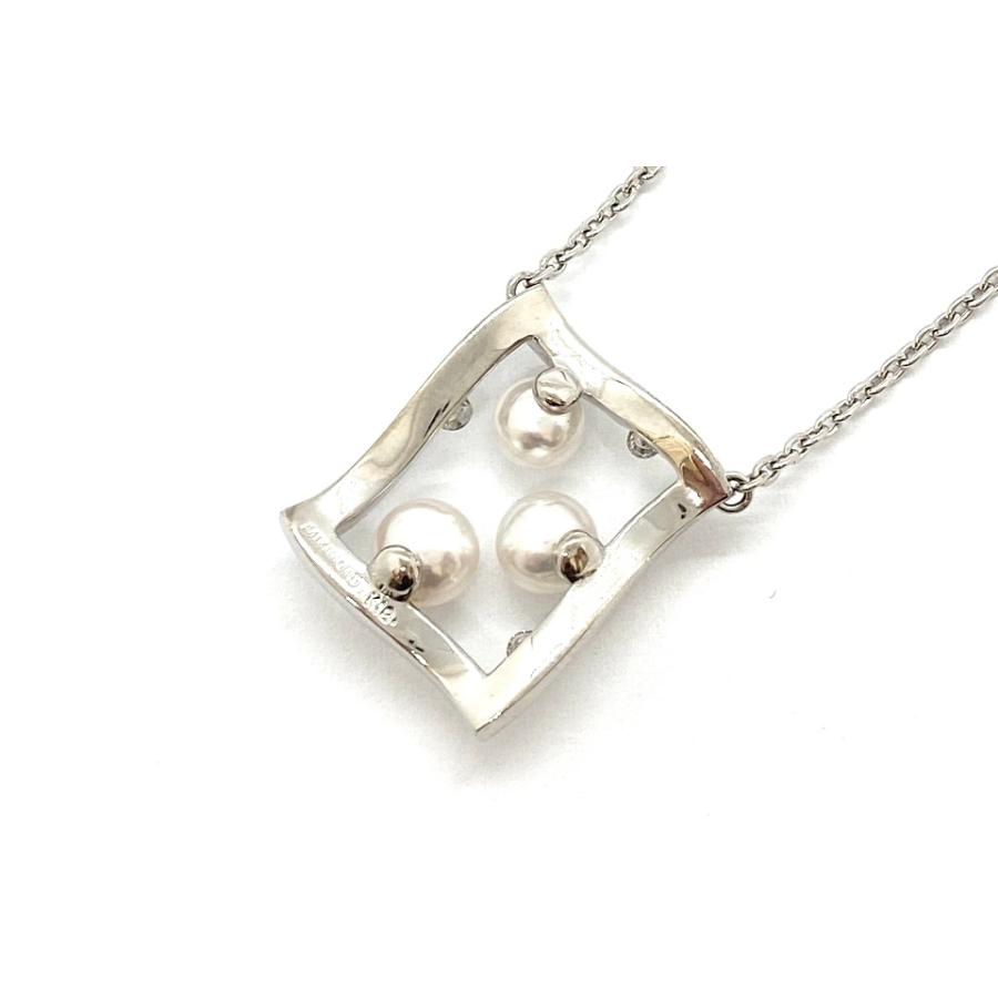 MIKIMOTO ミキモト あこや真珠 ダイヤ K18 ネックレス 楽天市場】ミキモト ネックレス MIKIMOTO あこや真珠