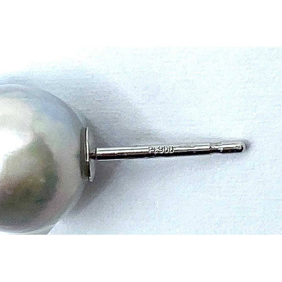 pt900 大玉akoyaパールピアス Akoya Pearl Pt900アコヤパールピアス No.48791 : JEX宝石