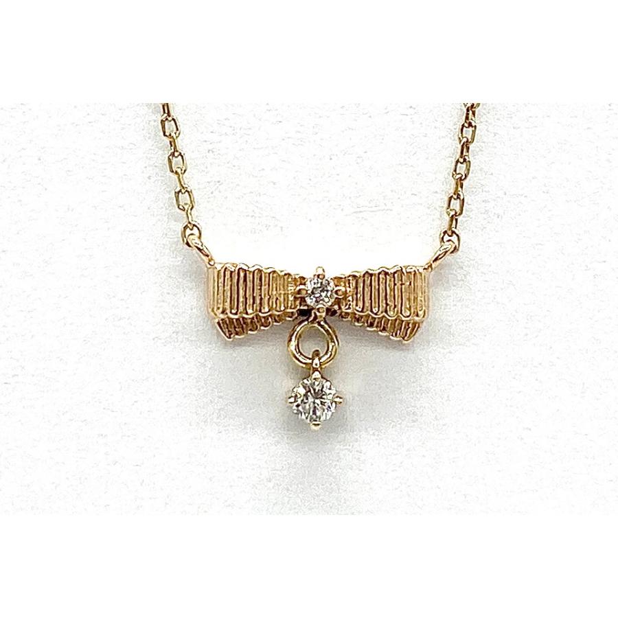 ピンクの猫様　JILL STUART ジルスチュアート　K10WGダイヤモンド ピンクの猫様 JILL STUART ジルスチュアート K10WGダイヤモンド