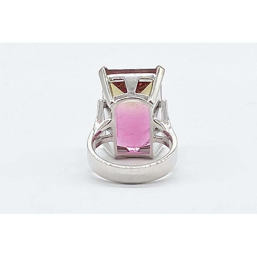 Bicolor Tourmaline K18WGバイカラートルマリンリング NO.49221 : JEX