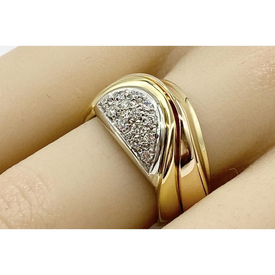 DAMIANI（ダミアーニ） K18 WG PGダイヤモンドリング NO.50001 : JEX 