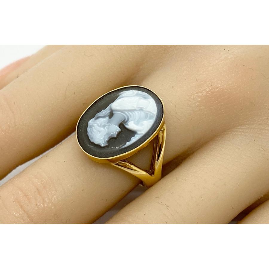 Stone Cameo K18ストーンカメオリング NO.60648｜jex-gem-gallery｜07