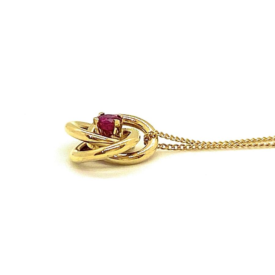 ヴィンテージ ティファニー ルビー リボン ジュエリー ボックス YO61