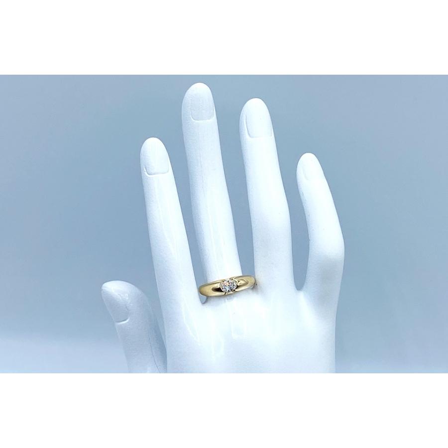 1578 K18 ダイヤモンドデザインリング