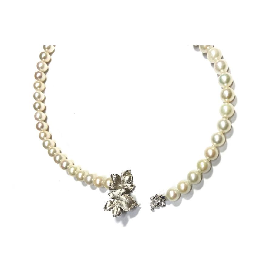 Akoya Pearl SVアコヤパールネックレス No.61718 : JEX宝石ギャラリー