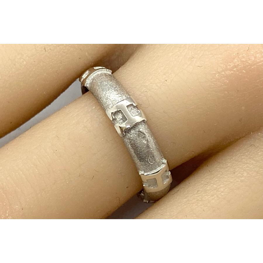 HERMES エルメス K18WGリング NO.61796 : JEX宝石ギャラリー Yahoo!店  