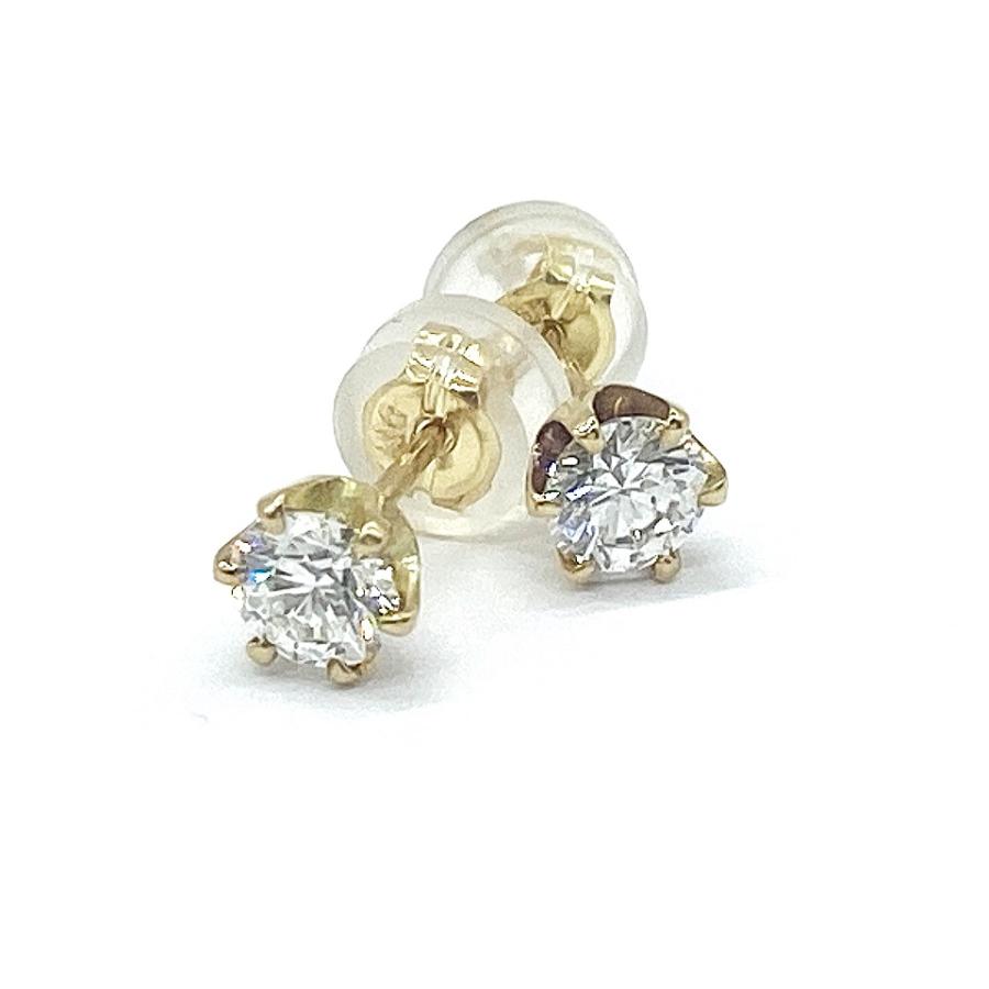 Diamond K18ダイヤモンドピアス NO.62125 : JEX宝石ギャラリー Yahoo