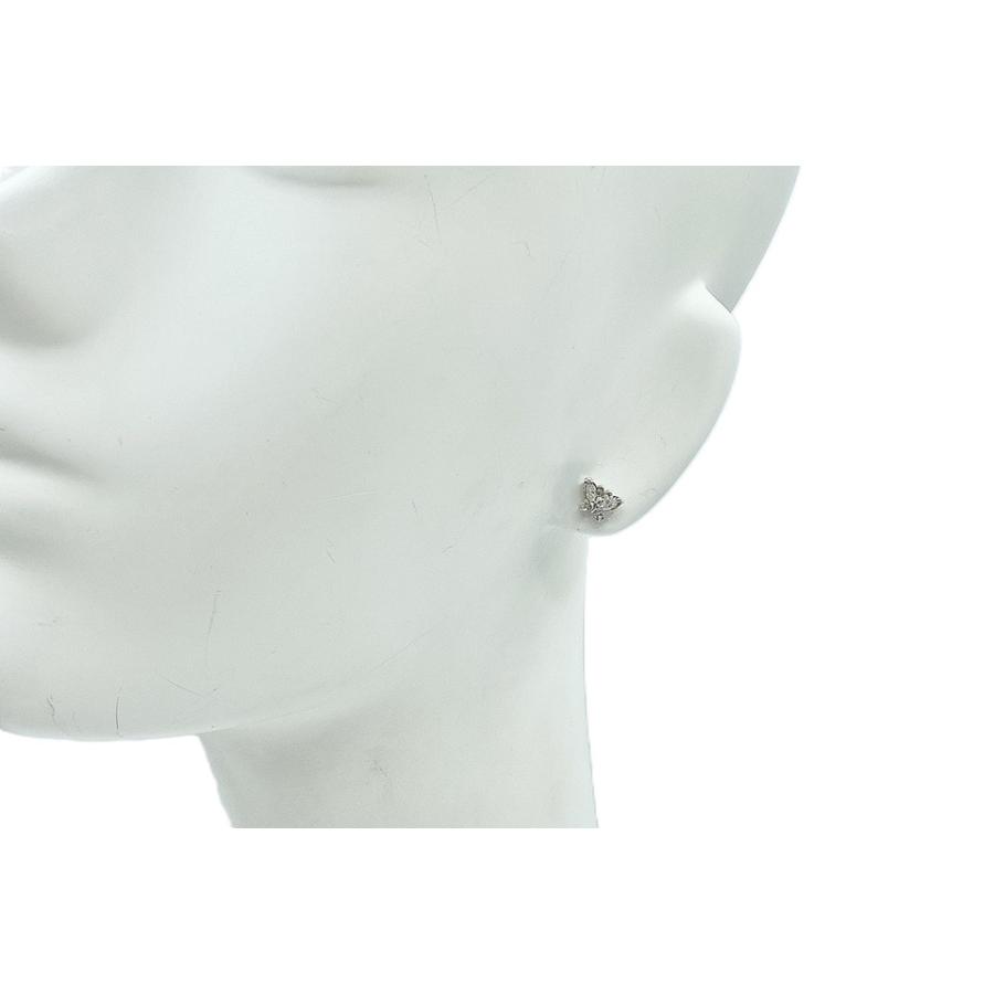 ダイヤのピヤスです。 Diamond K18WGダイヤモンドピアス NO.62159 : JEX宝石ギャラリー Yahoo