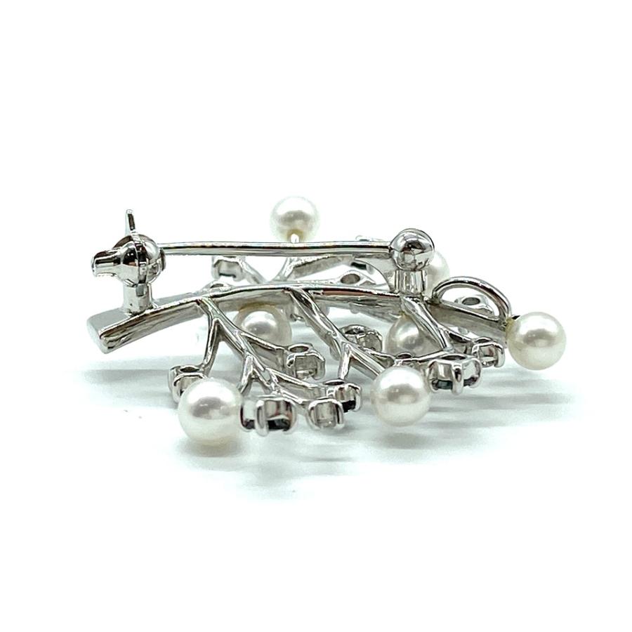 MIKIMOTO（ミキモト） K18WGアコヤパール アレキサンドライト