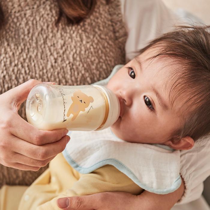 哺乳瓶 プラスチック製哺乳びん リラックマ マルチフィット 広口タイプ 240mL 日本製 チュチュ ChuChu ジェクス  爆買 | チュチュベビー | 10