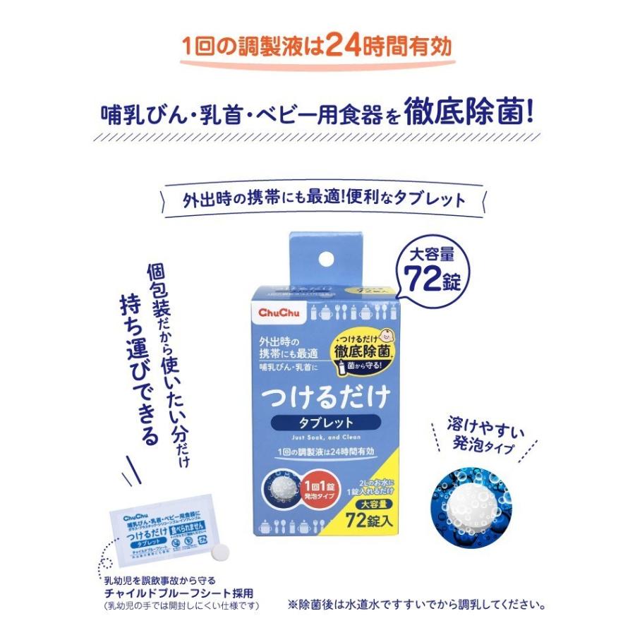 chu chu つけるだけタブレット 5箱 アカチャンホンポ（赤ちゃん本舗）の公式ネット通販 ｜チュチュ つける