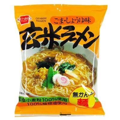 玄米ラーメン　100ｇ　30個セット （健康フーズ）｜jf-foods