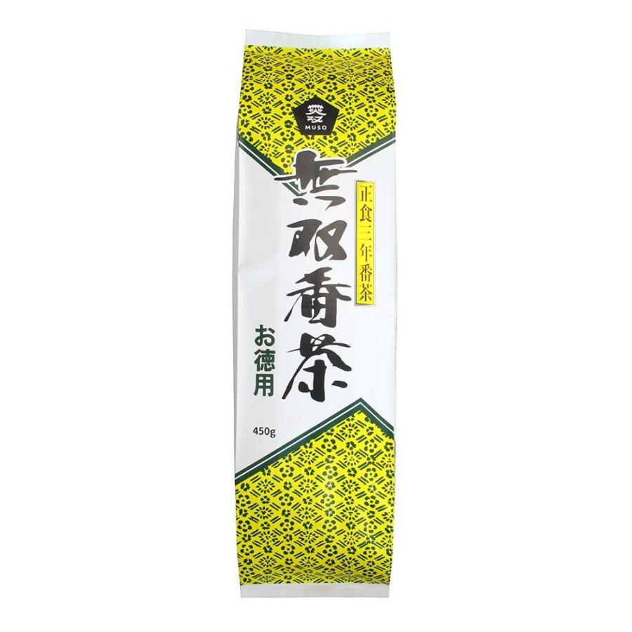 5%OFF】【5%OFF】無双番茶 徳用 450g(ムソー) 緑茶、日本茶 ムソー 無双信州味噌 450g