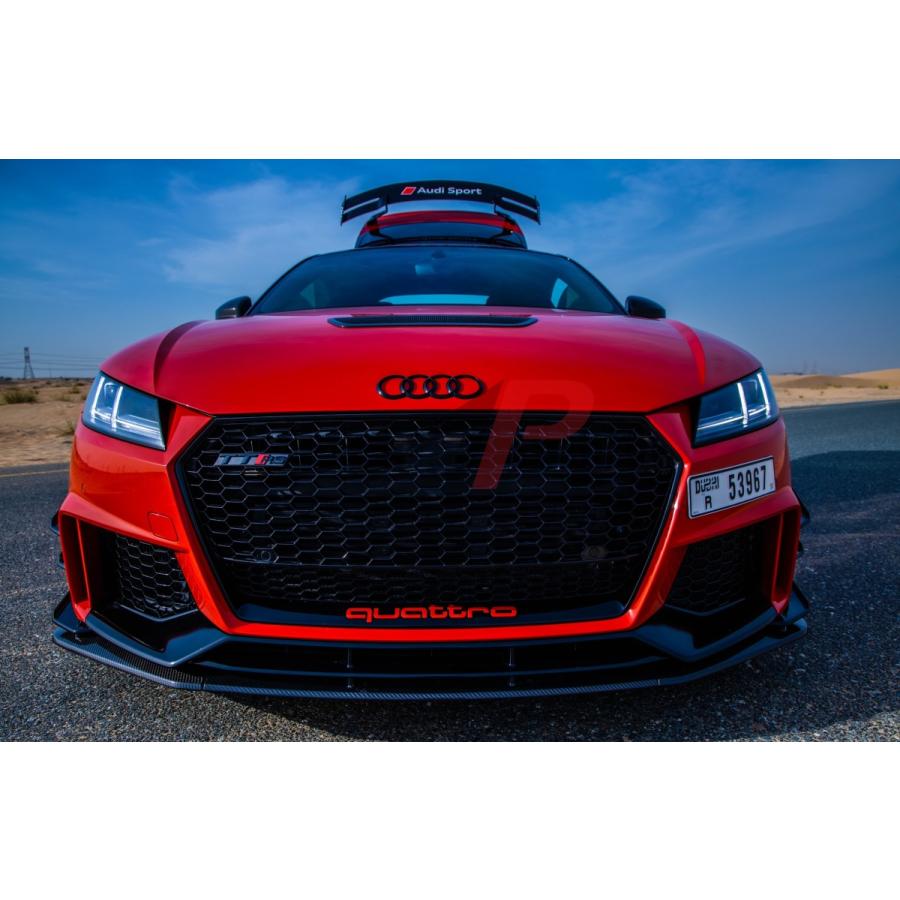 Audi TT 8S Carbon Fibre Hood Vent Insert｜jfactory｜02