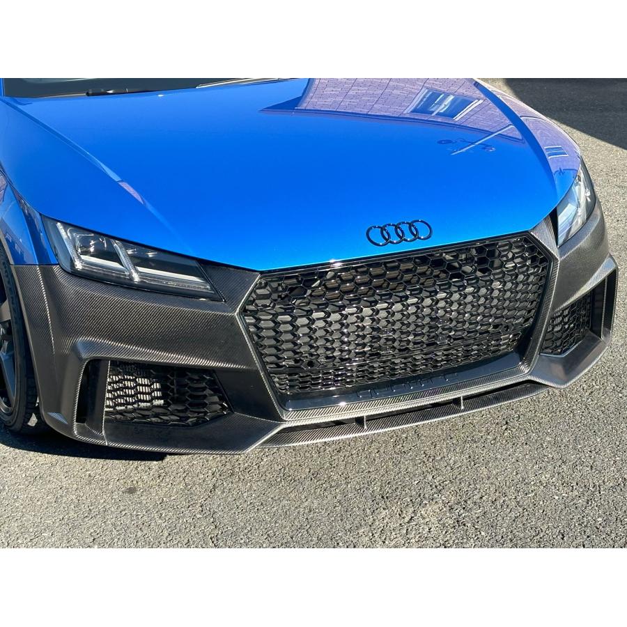 iromドライカーボンバンパー Dry-carbon F Bumper Audi TTRS 8S PreFL