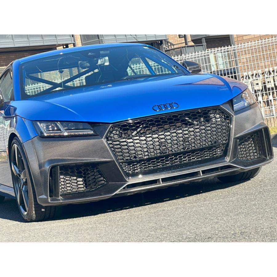 iromドライカーボンバンパー Dry-carbon F Bumper Audi TTRS 8S PreFL 