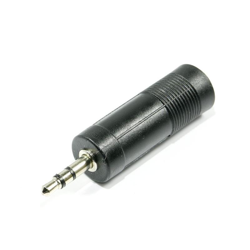 送料無料/ 3.5mmステレオミニプラグ-ヘッドフォン端子(TRS)ジャック