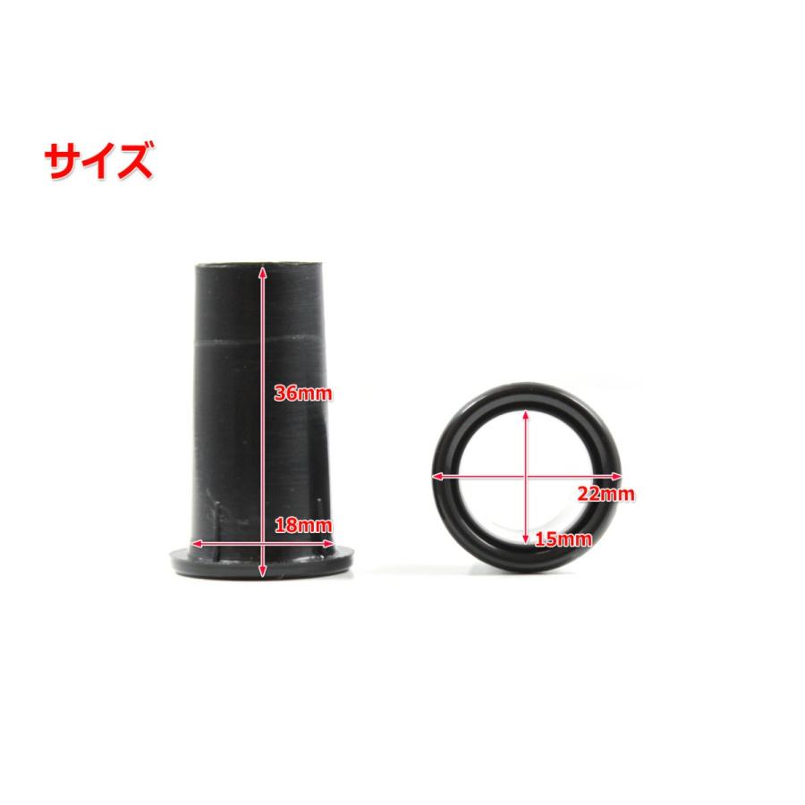 送料無料/ 樹脂製 スピーカーバスレフポート2個セット Φ18mm×36mm