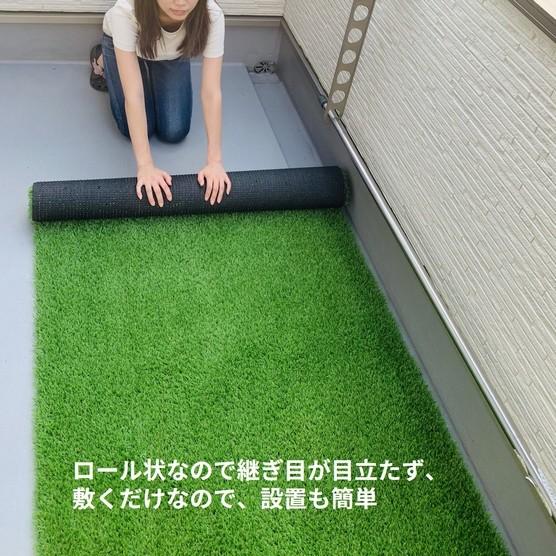 人工芝 1m×10m 芝高さ 30 mm 幅 1 m×長さ 10 m ロール状 押えピン24本 