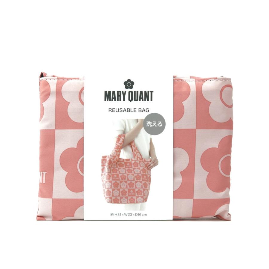MARY QUANT（マリークヮント） エコバッグ（ピンク） : JOYFULSTORE