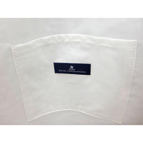 ロイヤルコペンハーゲン布ファブリック(綿布地、White)