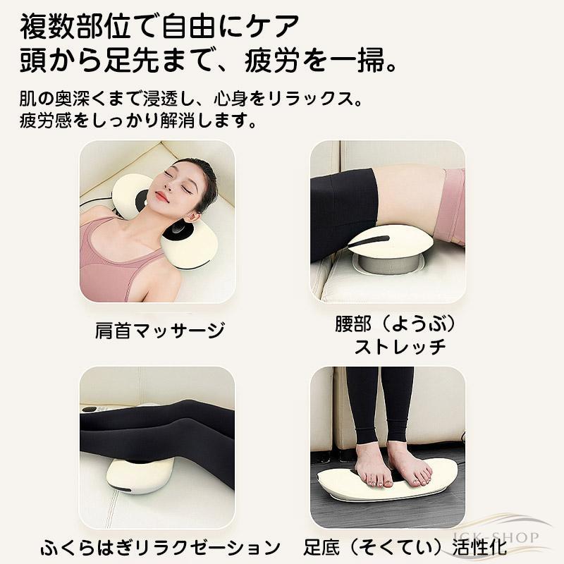父の日 マッサージ機 腰 マッサージ器 3in1 温熱 坐骨 神経痛 腰痛