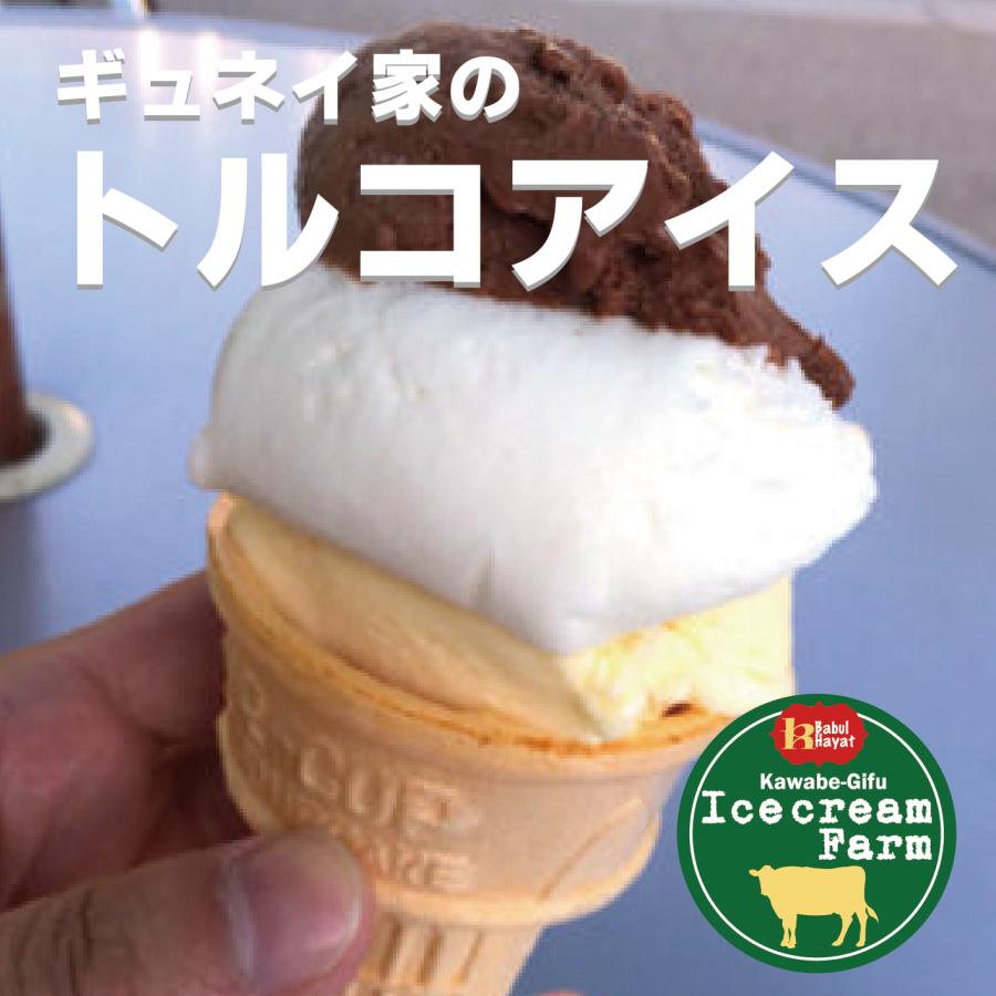 おまとめ　アイスクリームカップ4種x2 ディゴワンボウル ギュネイ家のトルコアイス カップアイス（ミルク）100ml×96個入