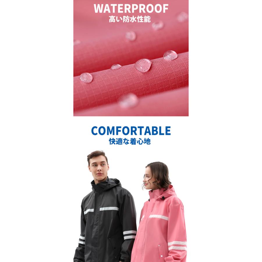 楽天ランキング1位 高輝度反射材 厚手 レインコート メンズ レディース レインスーツ レインウェア 雨カッパ 雨具 レインジャケット 雨合羽 Jgp 140 Jgp 140 Jgp Yahoo 店 通販 Yahoo ショッピング