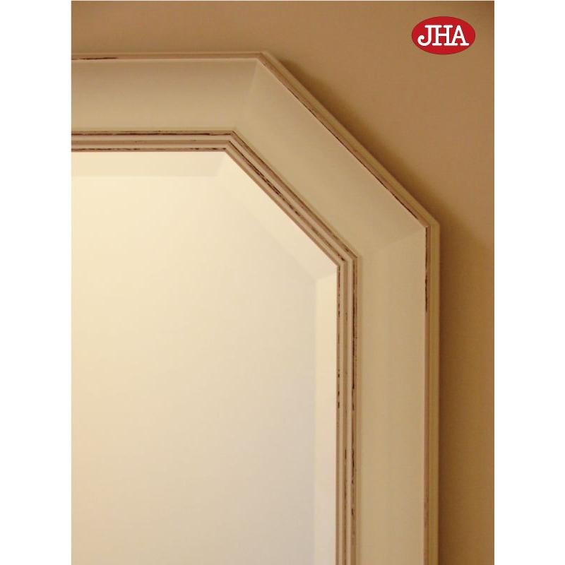 鏡　姿見　80x120cm　シャビーシック 全身鏡 姿見鏡 姿見 アンティーク ヴィンテージ シック シャビー