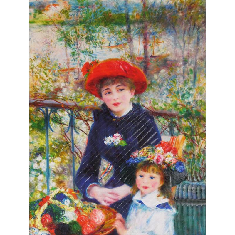 JHA 絵画 インテリア 油絵 額入り 額絵 世界の名画 ルノワール