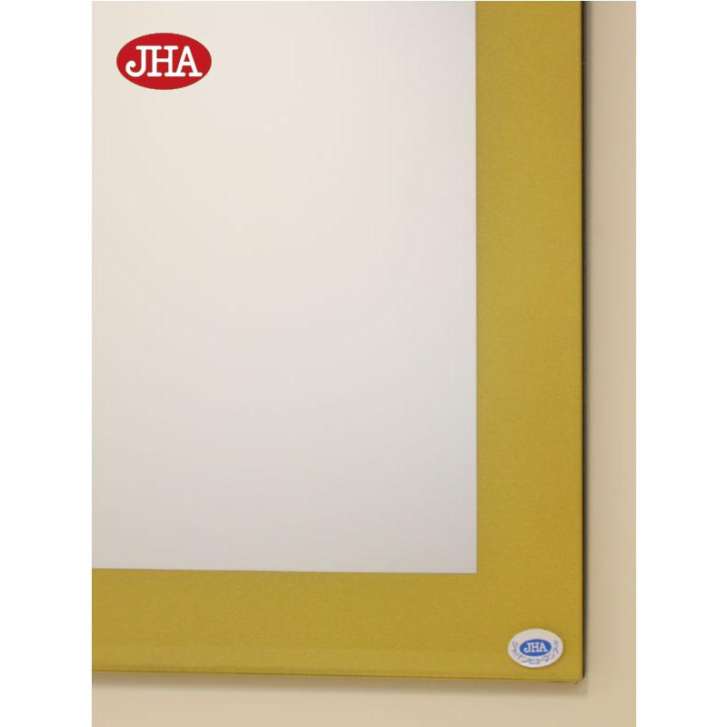 姿見 鏡 飾りつけ JHA絵図面鏡鑑 (金運ゴールド) W400×H1500 (飛散押しとどめる・飾りつけ用) EM-40X150TF-G ノンひな型 入り口・入口 五体鏡 五体鏡鑑